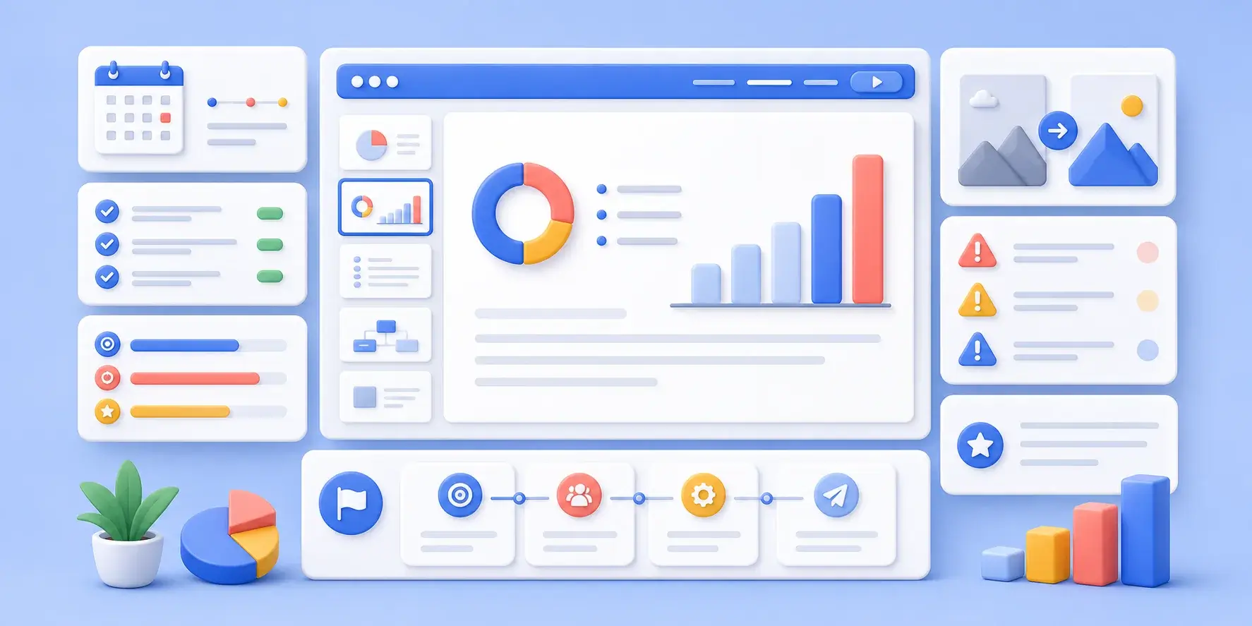Отчетная презентация с KPI, итогами, выводами и планом действий